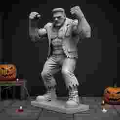 Frankenstein Monster  Halloween 3D Printable Figure