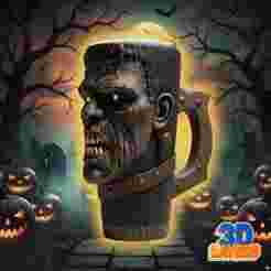 Frankenstein Monster Horror Mug holder