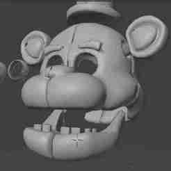 Freddy Fazbear head wearable