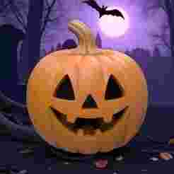 Free Halloween Pumpkin Jack O’Lantern STL | 3D Print Model