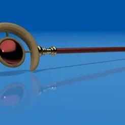 Frieren's Staff 3D Prop Model - Frieren: Beyond Journey's End