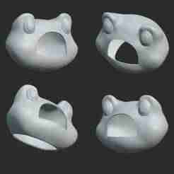 FROG MASK STL FILE | FROG MASK DIGITAL FILE