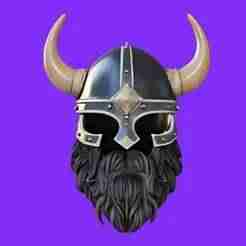 Full Face Viking Helmet Bust