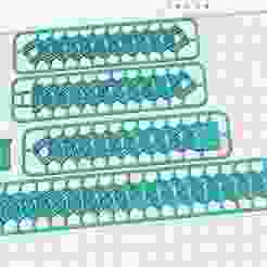 FULL LOCK BOX 16mm Wide CUBAN Link Chain - HOLLOW