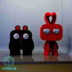 Funny Duo - Cartoon Figures | 3D Printable Collectible