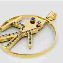 Funny Men Pendant  3d printable model