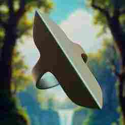 Futuristic Blade Ring - Sci-Fi Print-Ready Jewelry Design 38