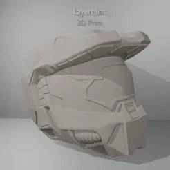 Futuristic Sci-Fi Warrior Helmet – Highly Detailed 3D Printable Cosplay Armor STL File