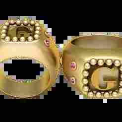 G ALPHABET RING 3d printable model