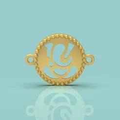 Ganesh Bracelet Rakhi - 04