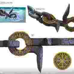 🔥⚔️ Garm’s Chain – God of War: Ragnarok Inspired STL ⚔️🔥