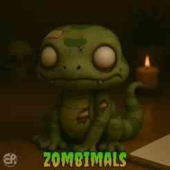 Gecko - Zombimals Collection 👻✨