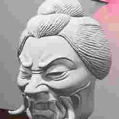 Geisha Oni Demon Mask