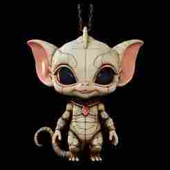 Gemstone Creature Pendant