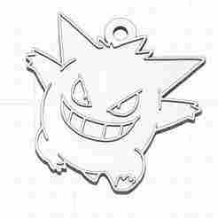 Gengar Keychain - Pokemon