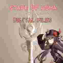 Genshin Imapct Staff Of Homa | Hu tao weapon