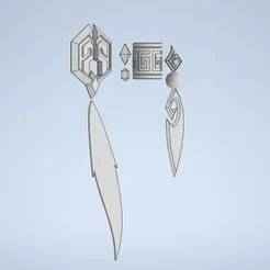 Genshin Impact - Chasca Ear / Hair Accessories