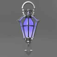 Genshin Impact Flins Lightkeepers Lantern M3 360 mm Lamp Flashlight. Video game, props, cosplay