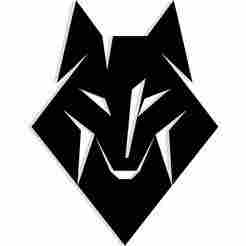 geometric wolf 3 - 2D/3D Wall Art STL+SVG For CNC Router, Plasma, Waterjet, Laser & 3D Printer