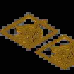 Geometric Wolf Head Pendant Digital File