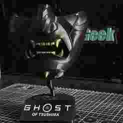 Ghost of Tsushima Ghost Mask and Stand