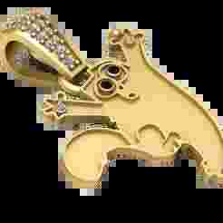 GHOST PENDANT 3d printable model