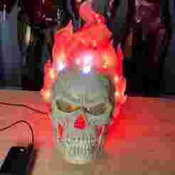 Ghost rider cosplay helmet