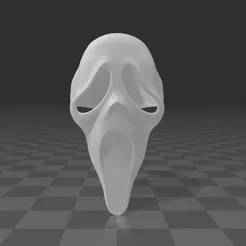 Ghostface mask for your cat!