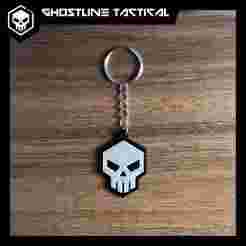 Ghostline Tactical Logo Keychain – Keychain / Accessory