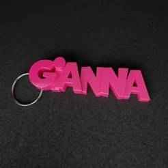 GIANNA - KEYCHAIN