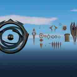 Gina prop for cosplay Solo Leveling Arise