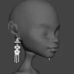 Ginafire Monster High earrings.