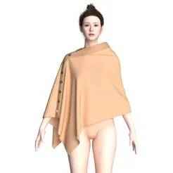 Girls Cope Dress V6 | Marvelous / Clo3d / obj / fbx