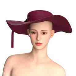 Girls Hat | Marvelous / Clo3d / obj / fbx