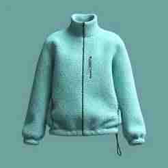 Girls Jacket -Sherpa | Marvelous / Clo3d / obj / fbx