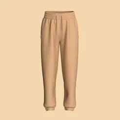 Girls Sweat Pant  | Marvelous / Clo3d / obj / fbx