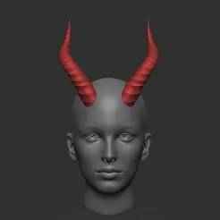 Goat, Demon, Dragon Horns –  Horns for 3D Printing