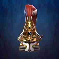 Golden guard helmet with eagle