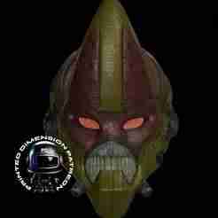 Golden Hunter wearable mask/helmet - Gears of war