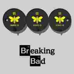 GOLDEN MOTH CHEMICAL" KEYRING BARRELS 🛢 BREAKING BAD