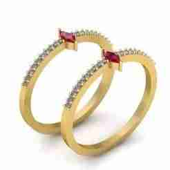 GOLDEN RUBY RING