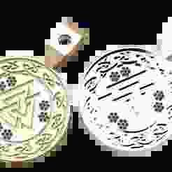 GOLDEN VALKUNAT PENDANT