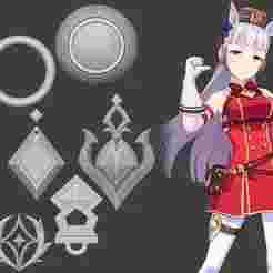 Goldship's Accessory Uma Musume