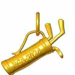 golf bag charm