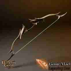 Gontr Mael - Legendary Longbow Baldurs Gate 3 (High Detail VIP Edition)