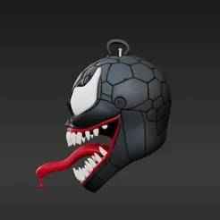 Goo Monster Head Collectible - Realistic Creepy Alien Face 3D Printable Accessory