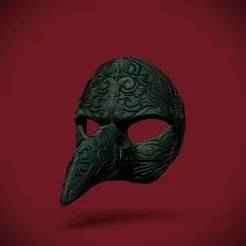 Gothic Raven Mask