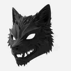 Gothic Wolf Wearable Mask