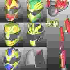 Gozyuger Helmet and armor Plus polar