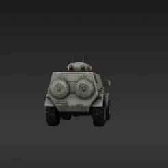 Grimdark APC Vehicle 'R1NHO' - Tank for Tabletop Battles